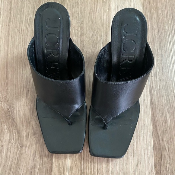 NWIB J CREW Rounded Heel Thong Sandals - Picture 3 of 7